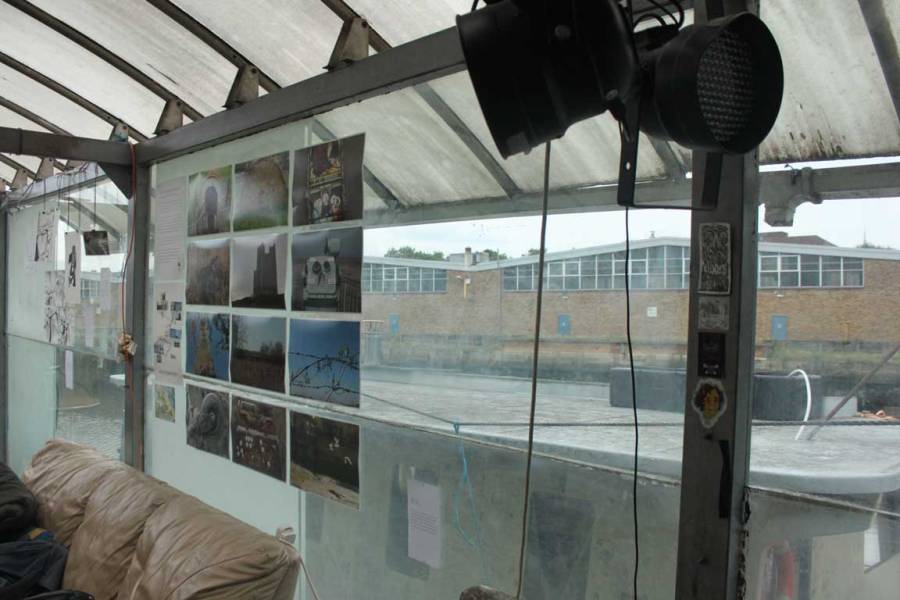 Photos from our own underwater visits, looking out over Deptford Creek.